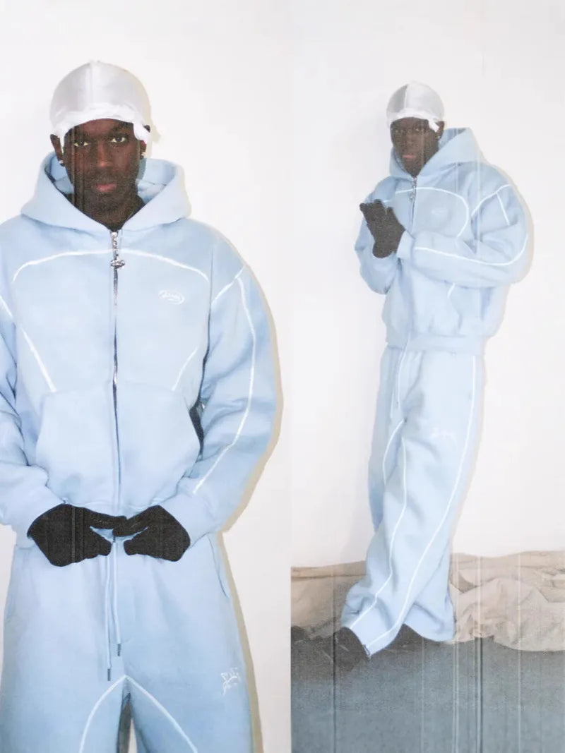 DIVINBYDIVIN Men'S Designer Hoodies Embroidery Pullovers Hoodie Trendy Brand Y2K Baggy Casual Hooded Graphic Embroidery Retro Unisex Sweatshirts