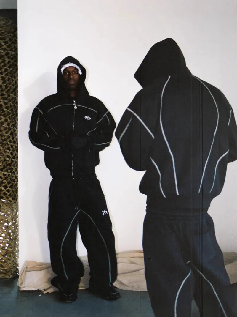 DIVINBYDIVIN Men'S Designer Hoodies Embroidery Pullovers Hoodie Trendy Brand Y2K Baggy Casual Hooded Graphic Embroidery Retro Unisex Sweatshirts