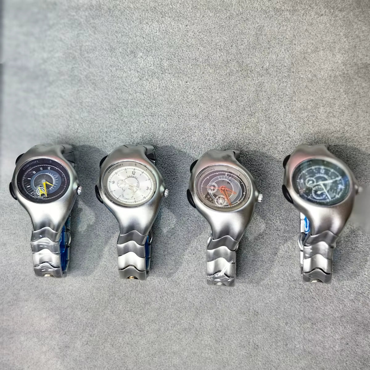 Alien Twist Original Watch Distorted Y2K Watch Fashion Trendy Retro Watch Premium Ins Sports Individual Niche Design Quartz