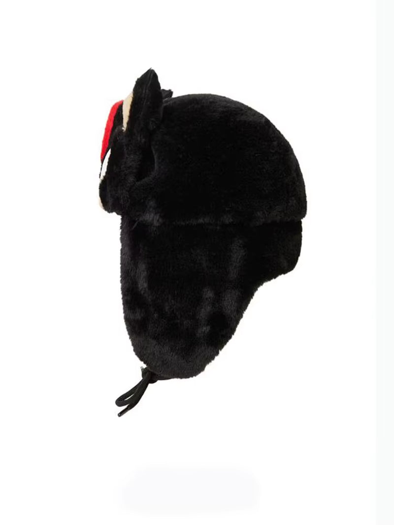 Winter Warm Ushanka Hat Black Y2K Hat Hot Sale Women'S Cap Trapper Woman Ski Hats Caps