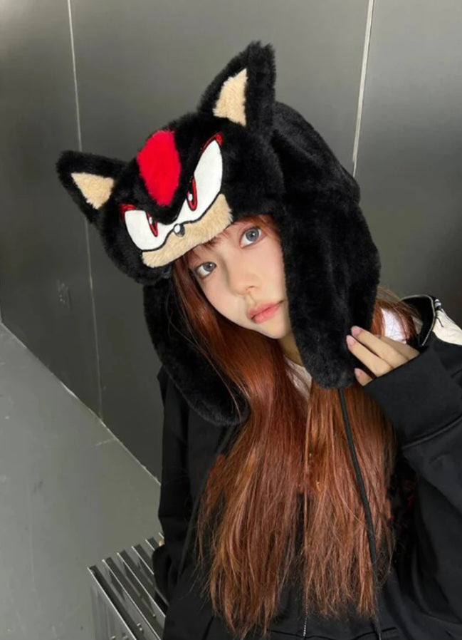 Drip Depot- Shadow kitty Trapper Hat